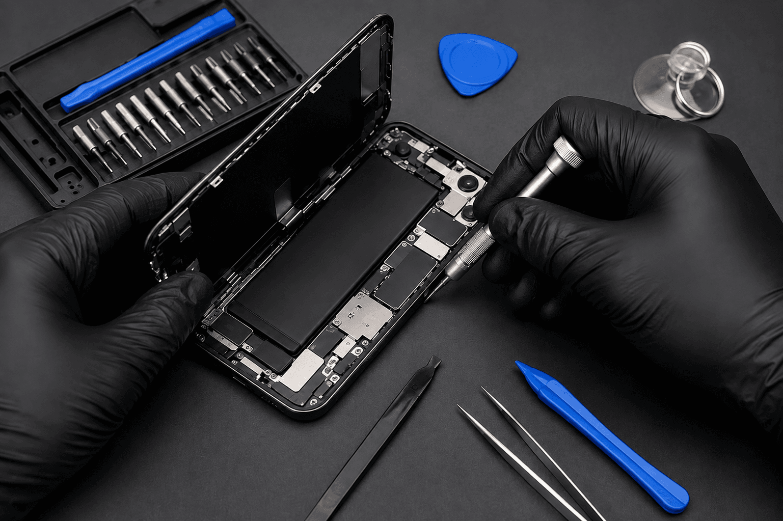 Green Wireless electronic device repair services